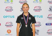 Sale players score Gippy League junior netball awards
