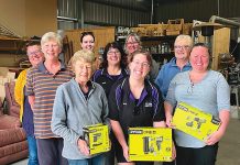 New tools make lighter work for Women’s Shed