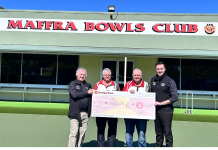 Donation of $93,000 to Maffra Bowls Club