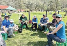 Ben Cruachan Walking Club at the Wollangara open day