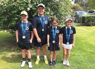 Young tennis players win tight contest in Benalla