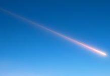 Did we see a meteor on Sunday?