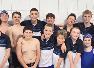 Swimmers rise to challenge at local series
