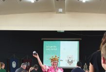 Happy retirement, Mrs Burgess