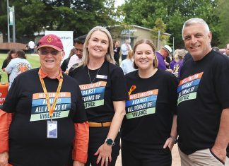 Wellington walks against family violence
