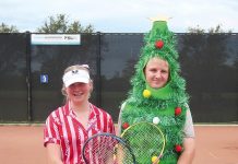 Wellington tennis takes a break