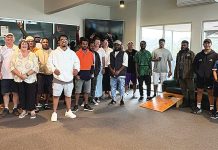 Sale Tennis Club hosts festive lunch for those away from home