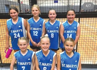 St Mary’s PS basketball