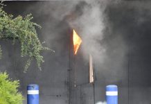 Council aspires to eventually sell scorched old Sale police station to commercial developers