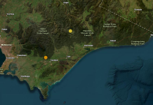 Rumbles recorded in the Dargo-Briagolong area