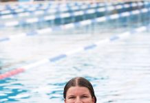 Molly swimming for Starlight