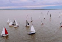 Strong fleet tackles Marlay Point Overnight Race