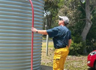 GB Energy buys water tanks for local fire-fighting efforts