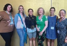 Local volunteers attend breastfeeding association conference
