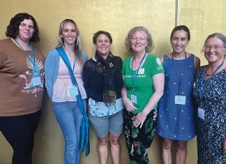 Local volunteers attend breastfeeding association conference