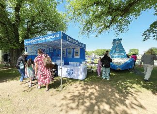 Gippsland Water’s mobile water trailer out and about