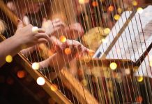 Harp genius at Cathedral