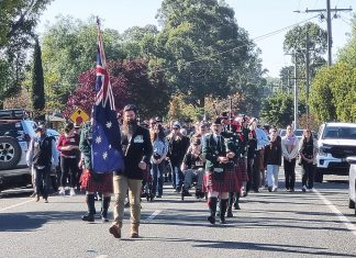 Briagolong remembers on Anzac Day