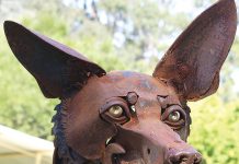 True blue artwork unveiling at Glengarry