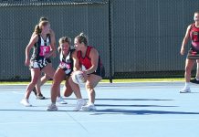 Draws and blow outs define netball return