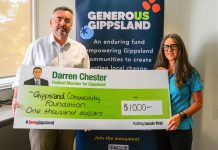 Generosity in Gippsland with new community fund