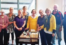 New book trolley in Maffra a joint effort