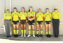 Umpiring panel make history