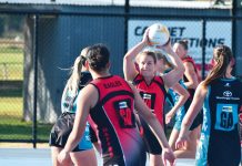 Bulldogs hold of Kangaroos in North Gippsland netball