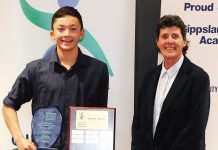 Academy award for local swimmer