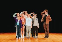 Youngsters on Maffra Hall stage this week