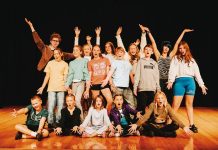 Young stars on the Maffra stage
