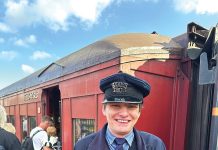 A stream train ride through history
