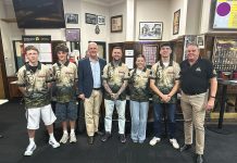 Local students ready to walk the Kokoda Trail