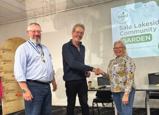 Fred Hellriegel guest speaker at Sale Combined Probus Club