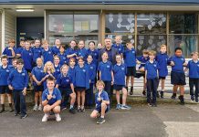 Learning civics at Longford Primary School