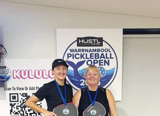 Pickleball players medal at Warrnambool tournament