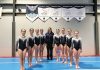 Gymnasts taking on the nation