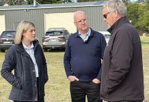 Liberal leader Jess Wilson visits Sale and Longford