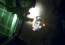 Four rescued from flooded Macalister River