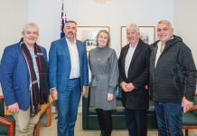 Wellington councillors in Canberra