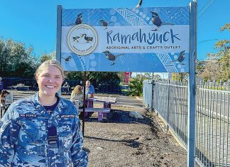 Flight Lieutenant Aimee McCartney’s cultural connections