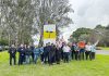 Fulham prison guards on strike