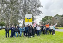 Fulham prison guards on strike