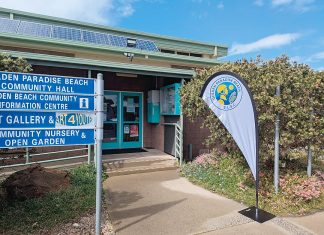 The Golden Paradise Beach Surf Life Saving Club receives Coastcare grant