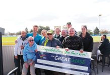 Disability groups enjoy day at the dogs during Great Chase