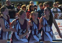 Junior flags for Maroons, Parrots