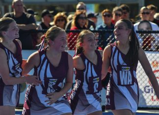 Junior flags for Maroons, Parrots