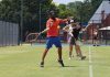 Opening serve of the season