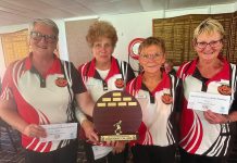Locals win first team bowls challenge