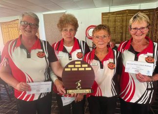 Locals win first team bowls challenge